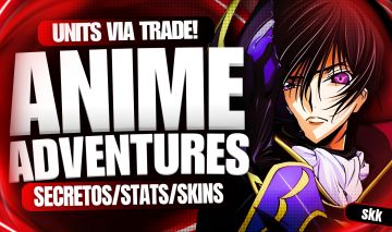 ANIME ADVENTURES [AA] | UNIDADES E SKINS VIA TRADE! (BARATO!)