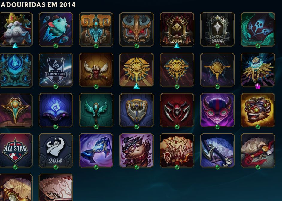 CONTA DE LOL COM TODOS CAMPEOS E EMAIL DE CRIAÇÃO DO ANO DE 2013.