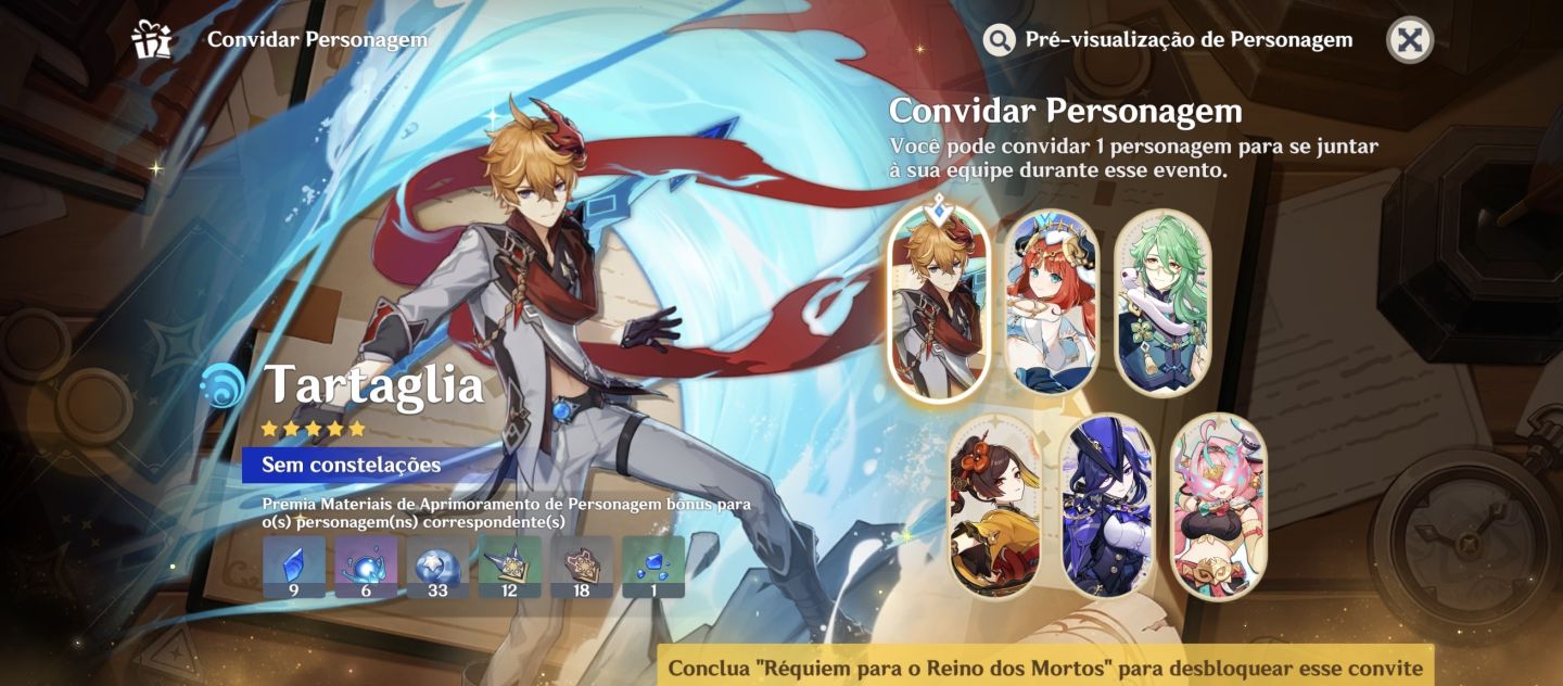 CONTA DE GENSHIN ANTIGA E COM MUITOS T5