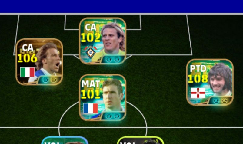 CONTINHA BRABA COM O NOVO DEL PIERO 108 E GEORGE BEST 109!