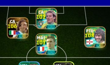 CONTINHA BRABA COM O NOVO DEL PIERO 108 E GEORGE BEST 109!