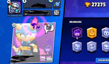 Conta braw stars com passes antigos