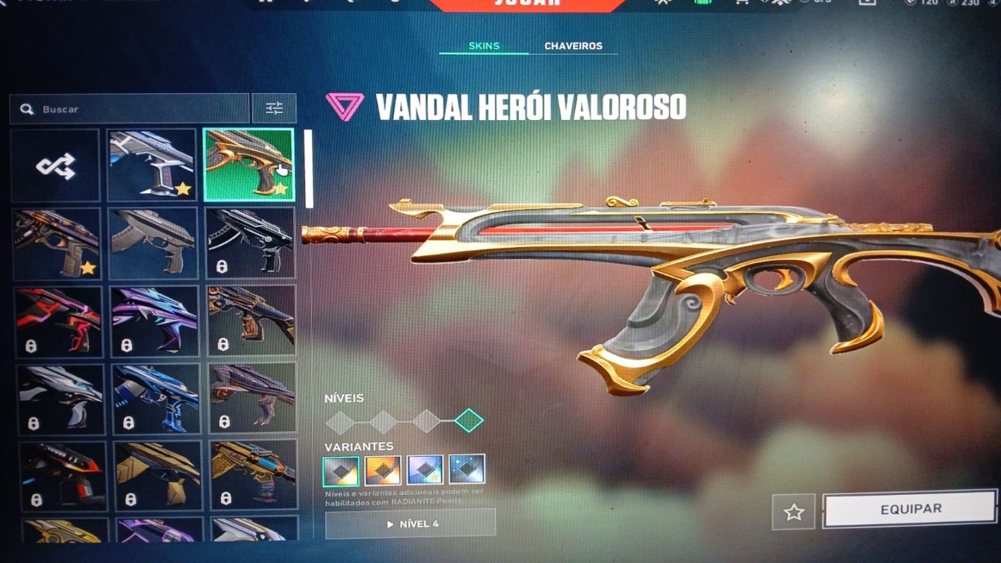 Conta de valorant full acess com skins