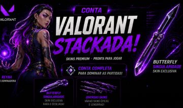 Conta Valorant | Butterfly Singularidade