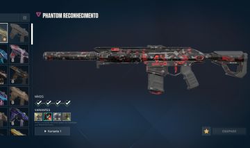 Phantom Reconhecimento, Vandal Saqueadora, Sheriff aemondir, faca, e+ uma vandal