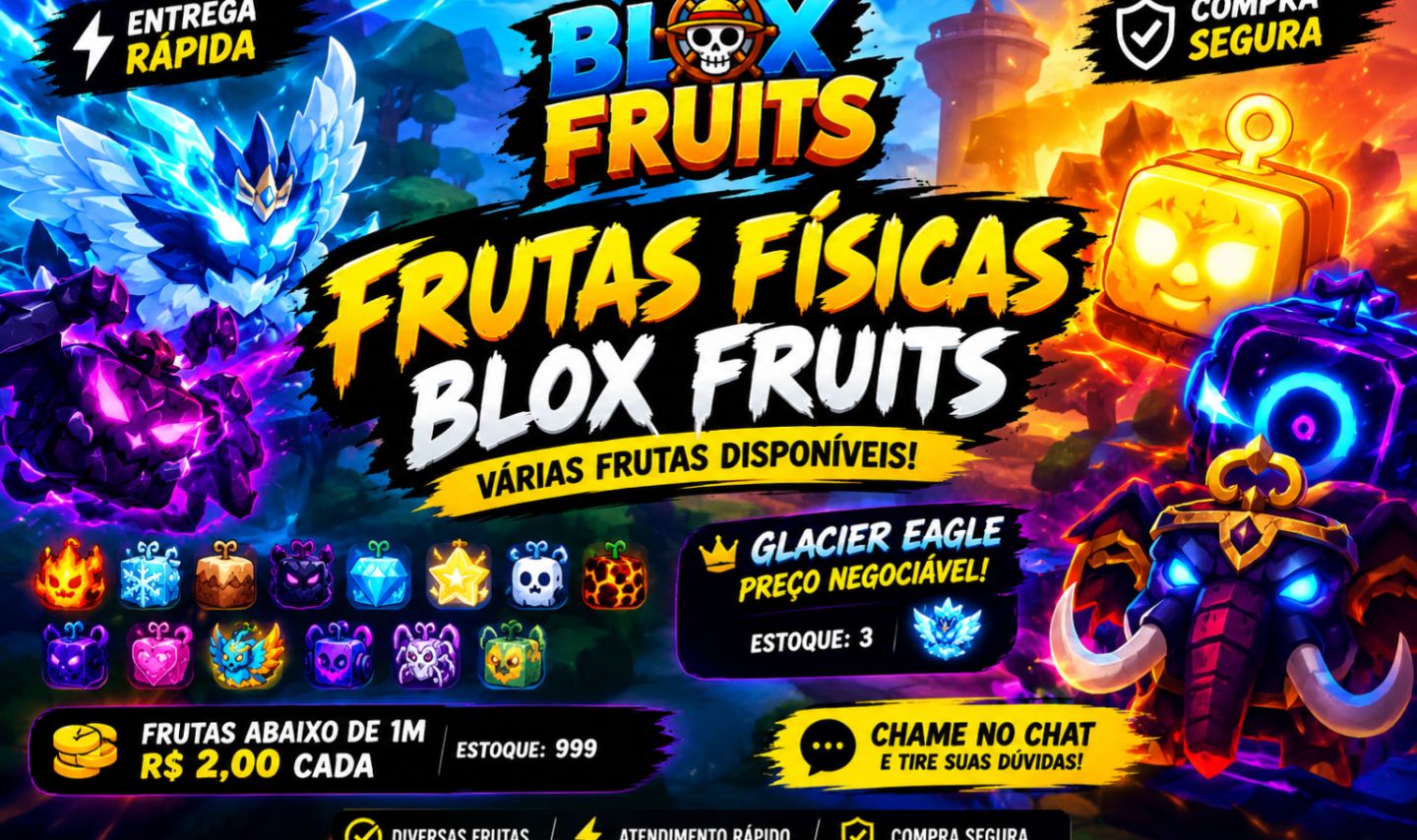 BLOX FRUITS | FRUTAS FÍSICAS | SPIRIT, VENOM, BUDDHA E MAIS!