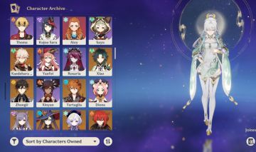 GENSHIN IMPACT AR60 | 64 PERSONAGENS | ARLECCHINO + FURINA + NAHIDA + ALHAITHAM