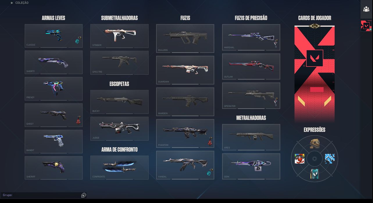 Conta Valorant Level 346 | Todos os Agentes | Champions 2026