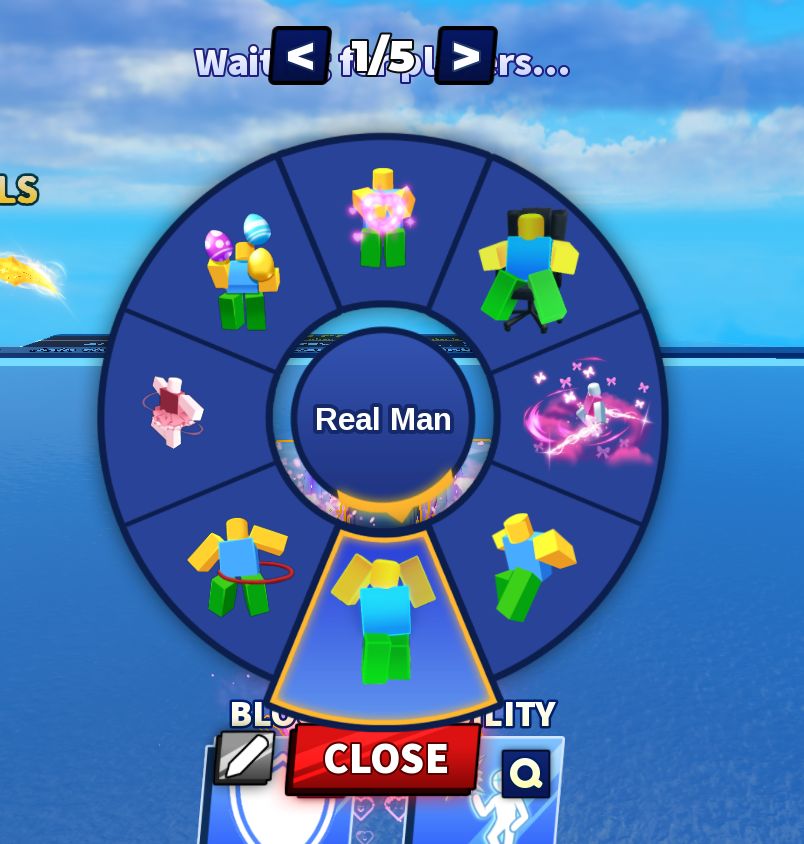BLADE BALL, TODOS MEUS ITENS