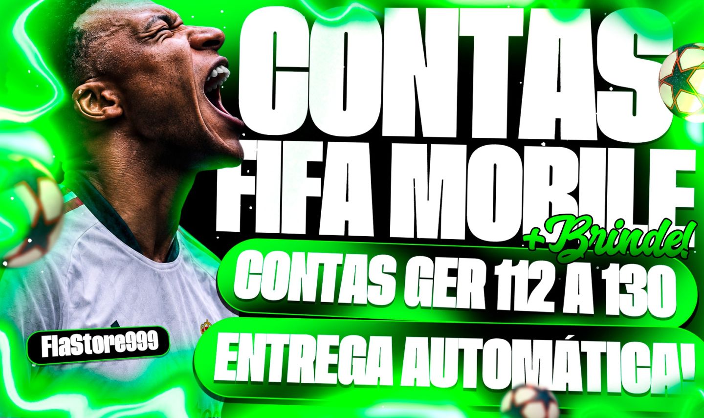 [MAIS VENDIDO!] CONTAS DE FIFA MOBILE/EA FC MOBILE - GER 112 A 130 + BRINDE!