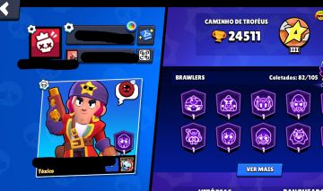 CONTA BRAWL STARS | 79 BRAWLERS | CONTA 2022