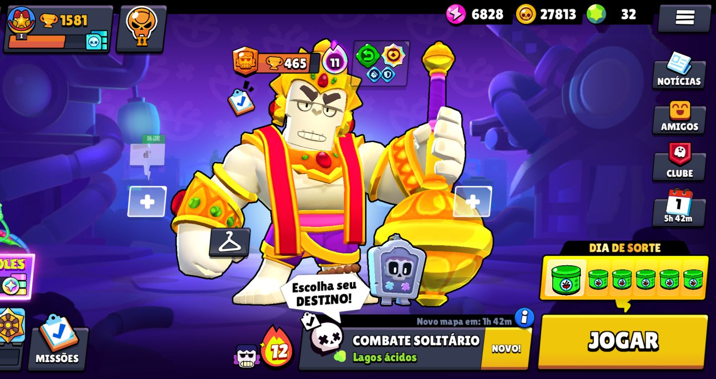 Conta Brawl Stars boa para iniciar