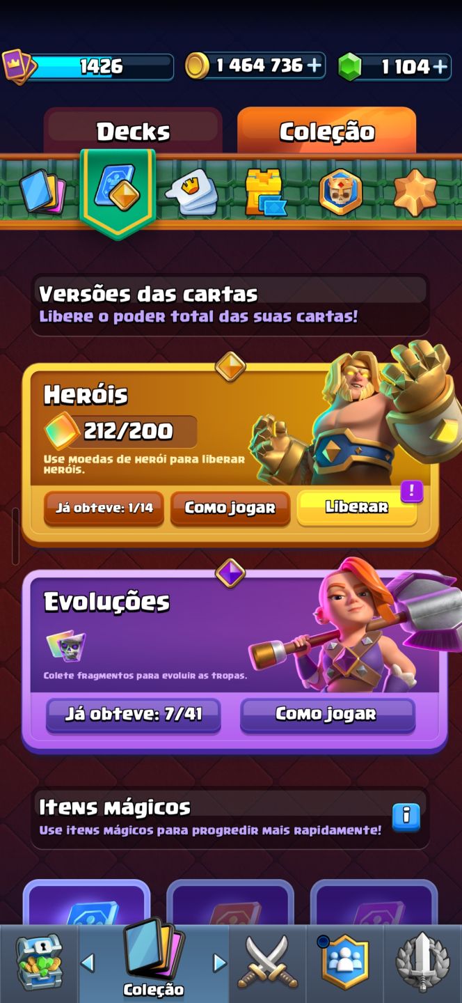 CONTA CLASH ROYALE UPADA FULL ACESSO 9300 TROFEUS