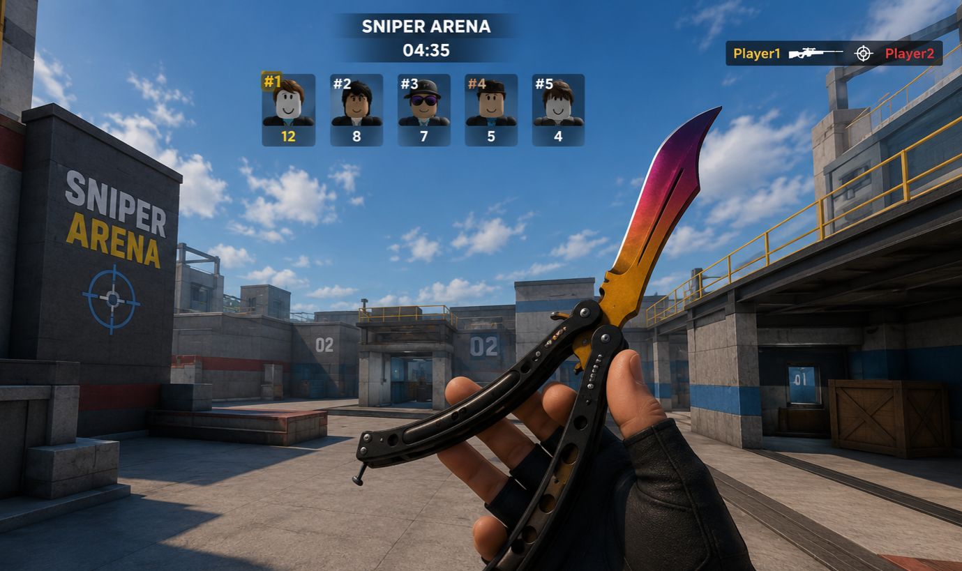 [PROMOÇÃO] - SNIPER ARENA - BUTTERFLYS