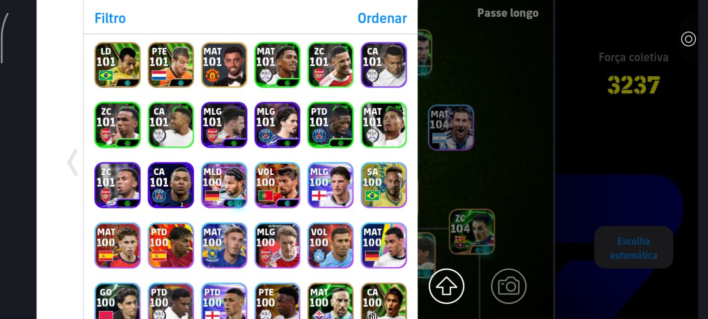 Conta de efootboll prime