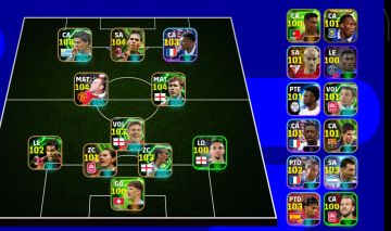 SOARES 108 | VAN BASTEN 104 | RONEY 104 ++ FORÇA 3178 (SOMENTE KONAMI)
