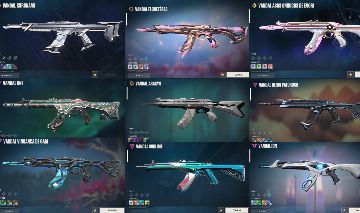 Conta valorant vandal kuronami + 14 facas + 12 vandal + 11 phantom + 100 mil vps