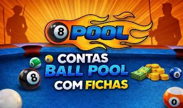 [PROMOÇÃO] Contas 8 Ball Poll com Fichas | IOS-ANDROID | Entrega Automática