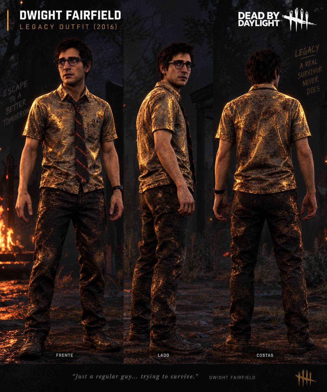 DEAD BY DAYLIGHT PRESTIGIOS E LEGACYS EM PERSONAGENS!!!