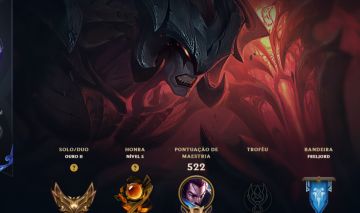 CONTA NIVEL 407 COM 141 SKINS