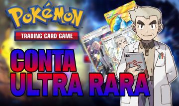 (MELHOR PREÇO) CONTA ULTRA RARA DE POKEMON TCG