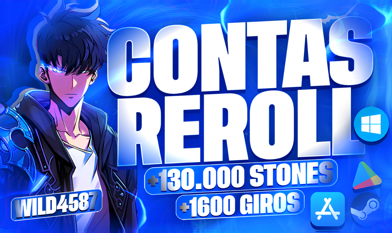 Solo Leveling: Arise - Conta Reroll | Mais de 170K Núcleos | Server Global