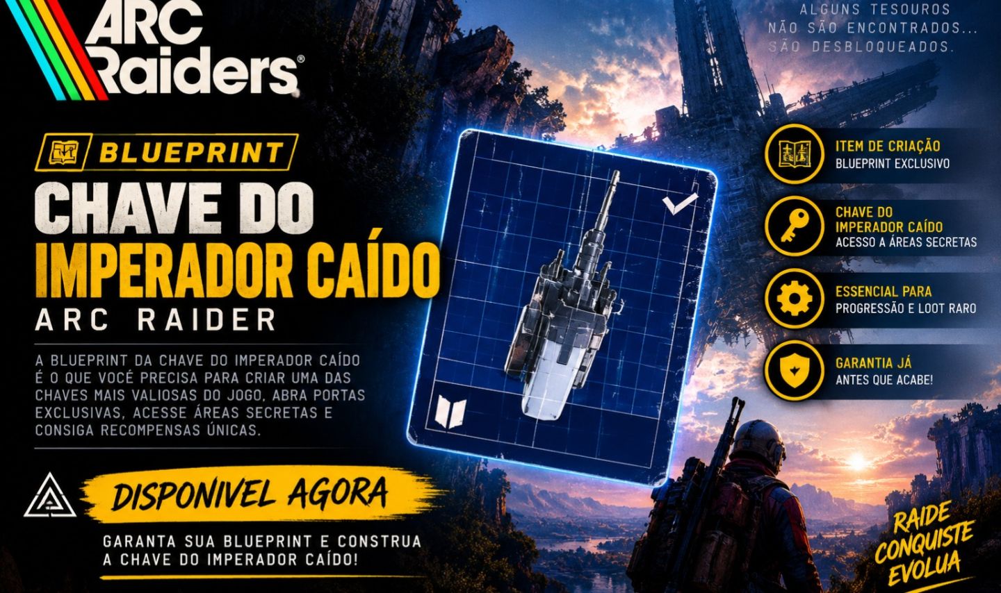Blue print da chave do imperador caído