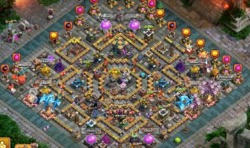CONTA CLASH OF CLANS CV14 QUASE FULL