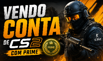 CONTA CS2 COMPLETA | 9K RATING | PRIME | SKINS + MEDALHAS + COMPROVANTE!
