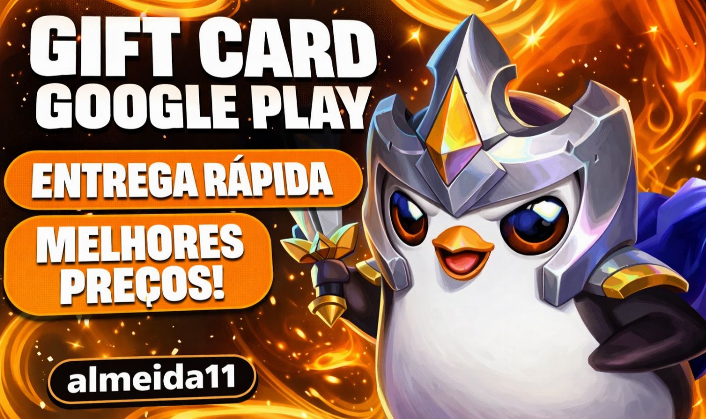 [PROMOÇÃO] GOOGLE PLAY - GIFT CARD + BRINDE