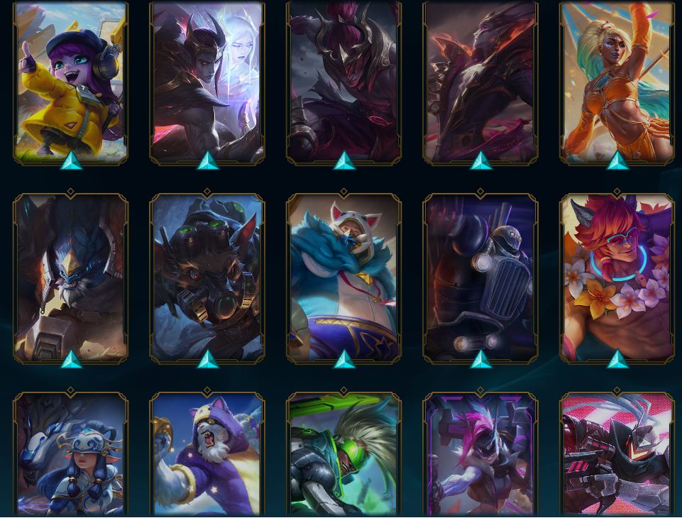 Conta de League of Legends, 192 skins, diamante 4