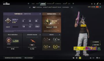 CONTA PUBG 7K HORAS FULL TIER 5 LVL MAX PROGRESSIVAS