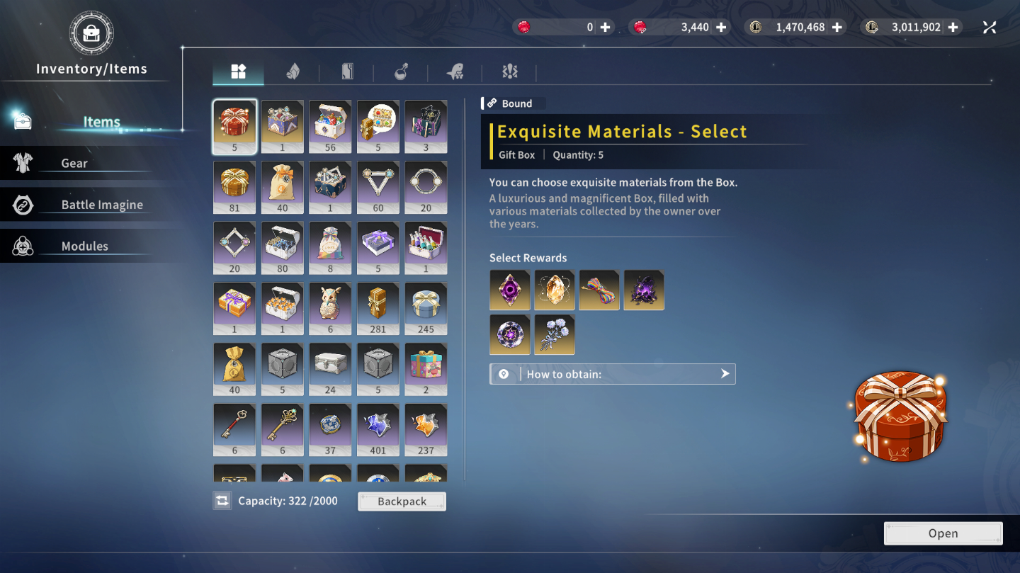 Conta Blue Protocol Star Resonance 18k de Ability Score, cosmeticos pagos, lv60
