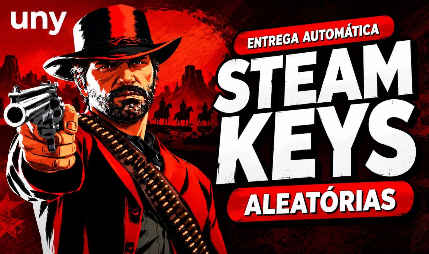 Random Key Steam - sem Jogos Gratuitos - Envio Automático!
