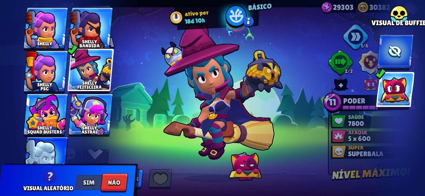 CONTA BRAWL STARS 2019 COM SKINS EXCLUSIVAS