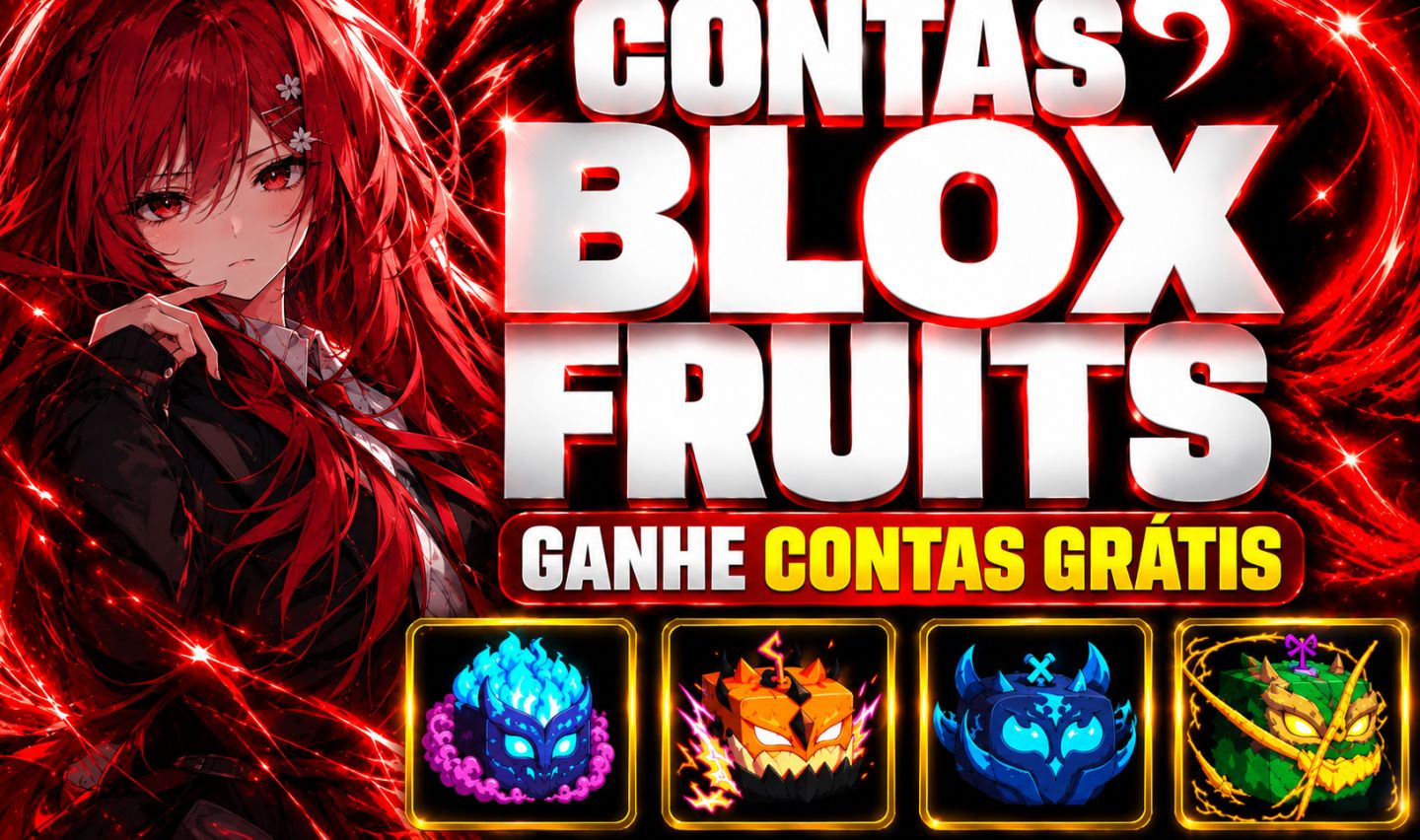 BLOX FRUITS - CONTAS BARATAS | BRINDES | V4 | KITSUNE | FRUTAS MÍTICAS | ROBLOX