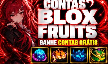 BLOX FRUITS - CONTAS BARATAS | BRINDES | V4 | KITSUNE | FRUTAS MÍTICAS | ROBLOX