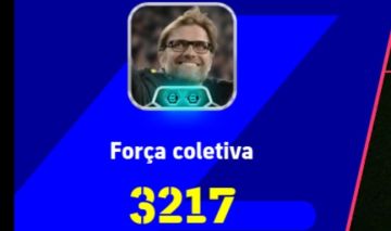 CONTA EFOOTBALL DE ALTO NÍVEL - FORÇA COLETIVA 3217+