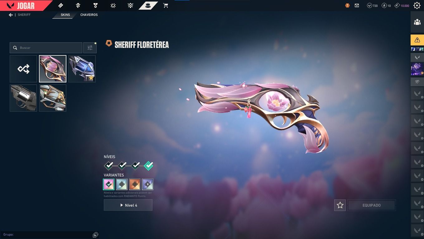 Conta Valorant/ Skin da VANDAL CHAMPIONS 2025 com mais algumas outras