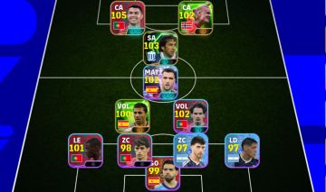 Conta eFootball PRO 3126 Força CR7 105 Big Time (Pack Portugal)