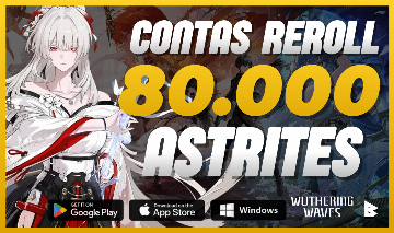 MENOR PREÇO [WUWA] WUTHERING WAVES - CONTAS REROLL EM PROMOÇÃO