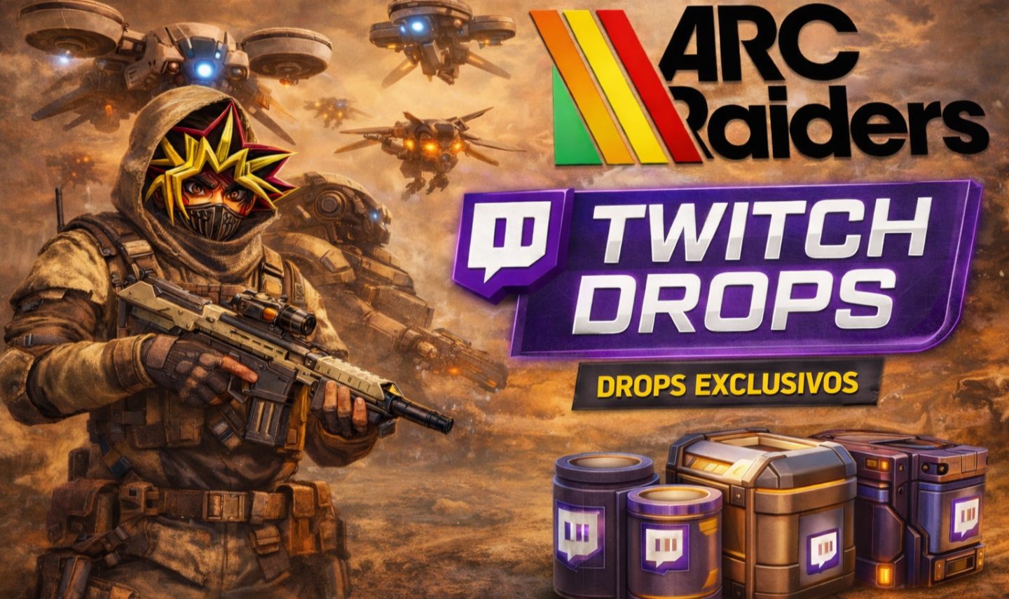 ARC RAIDERS TWITCH DROP/ O MELHOR E MAIS BARATO
