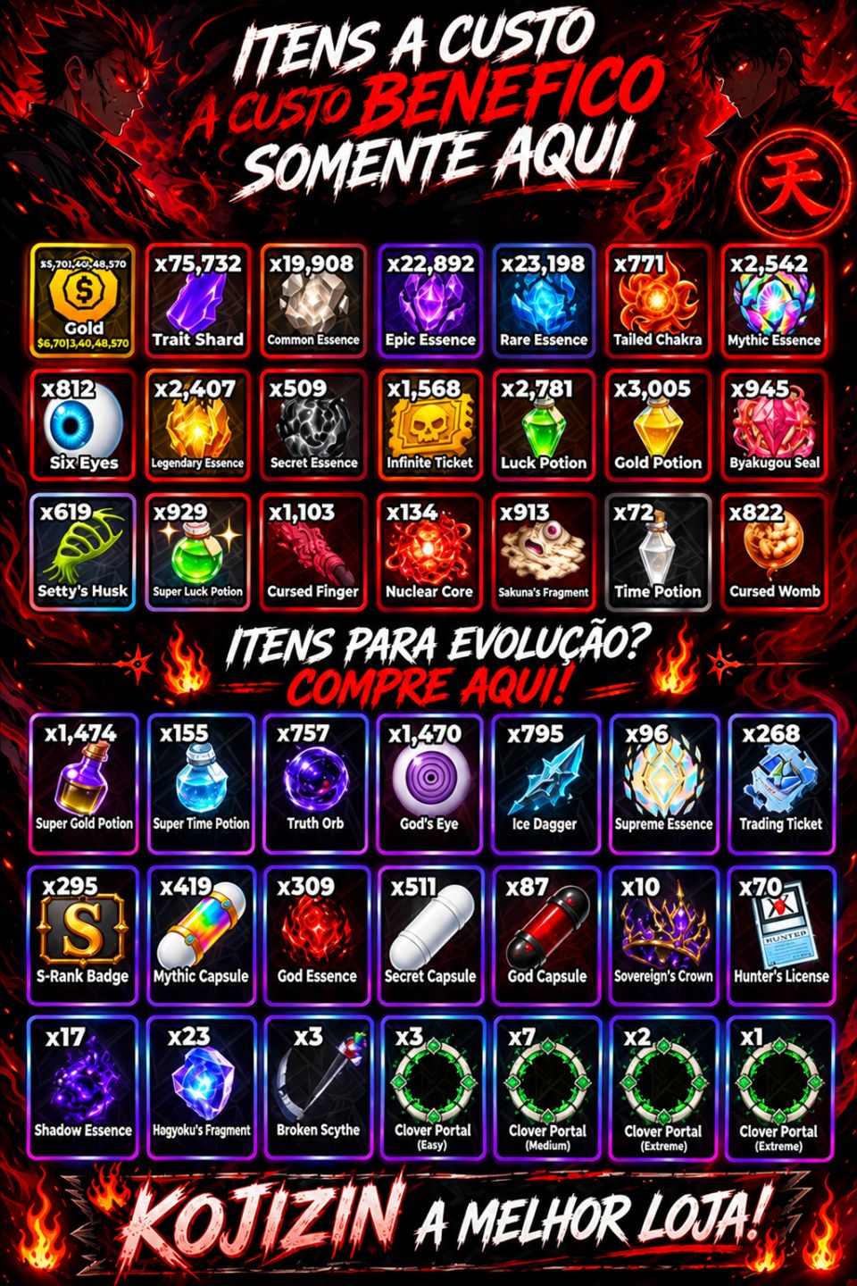 PROMOÇÃO RELAMPAGO | ROLL ANIME TO FIGHT | MONTE SEU TIME META