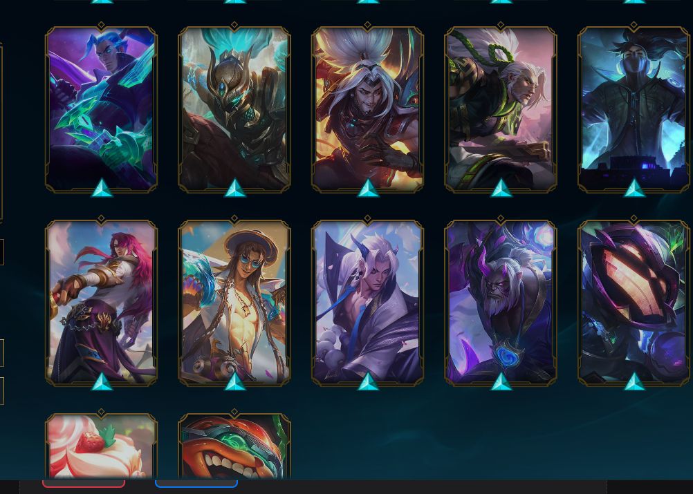 CONTA DE LOL COM SKINS FULL ACESSO, 234 SKINS E TODOS OS CAMPEOES.