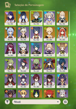 COMPTE GENSHIN IMPACT [AR 57] 20 5* + constellations EUR 480,00