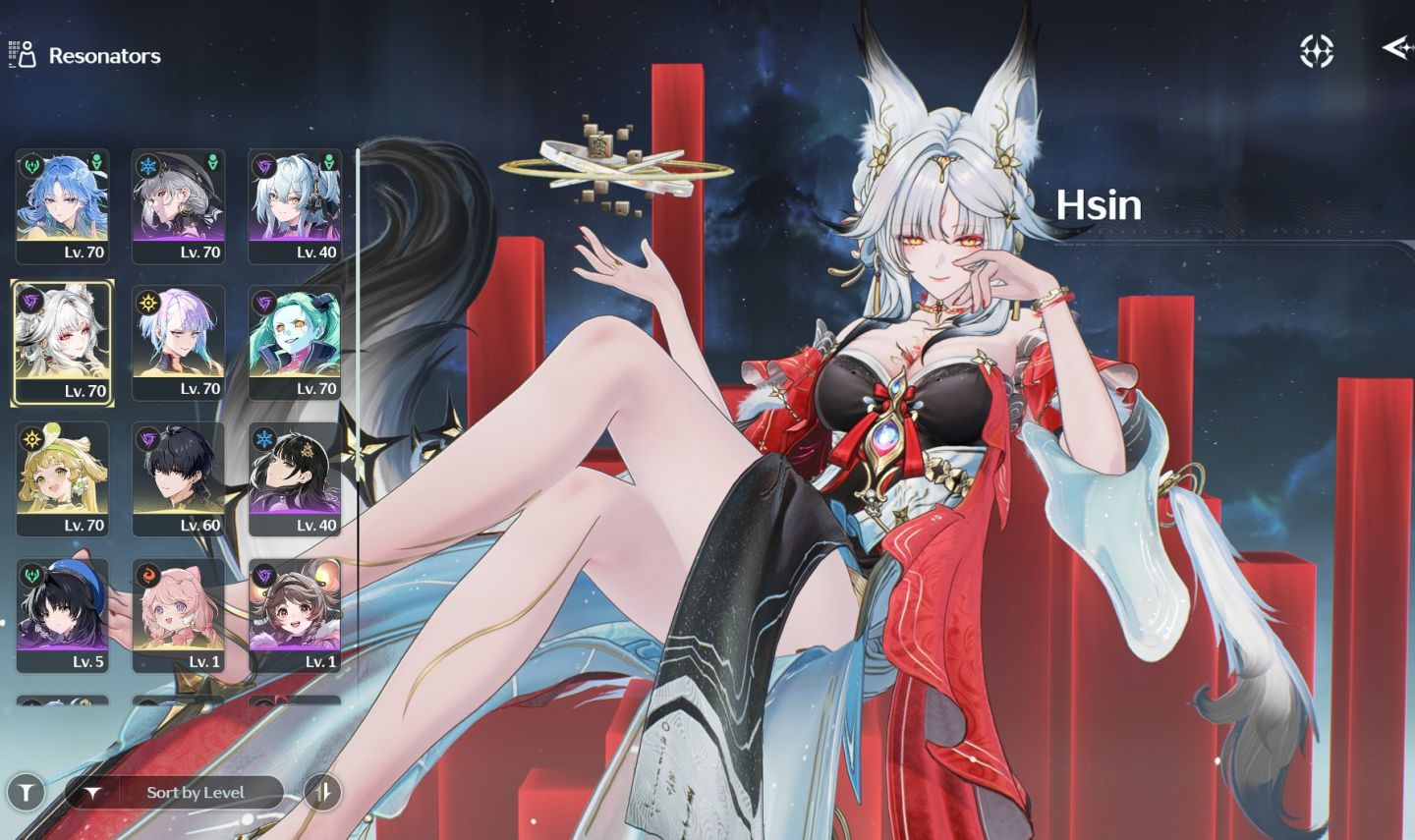 Conta Wuthering Waves | Level 49 | Cyberpunk Collab | Lucy Sig | Hsin Qingxiao