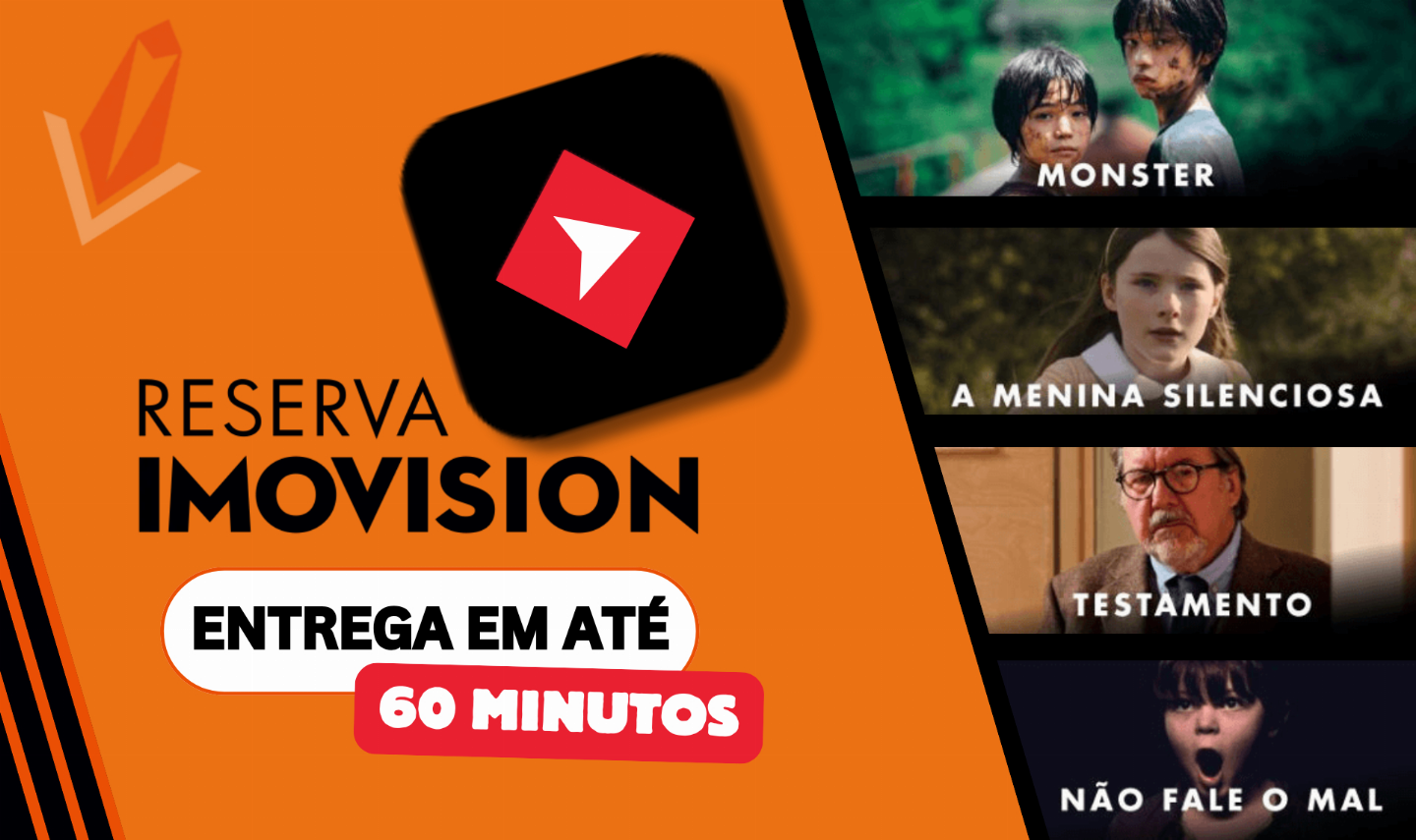 RESERVA IMOVISION | CONTA RESERVA | RESERVA IMOVISION FILMES