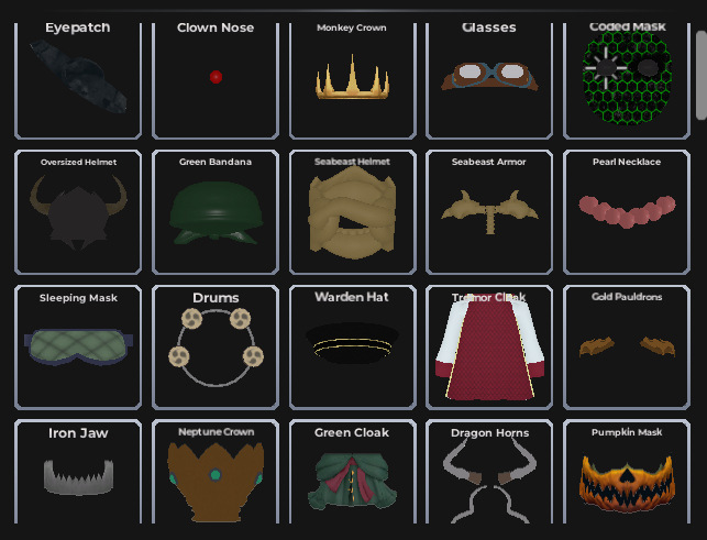 Haze Seas - Krampus Scythe, Pumpkin Mask, Broom e Muito Mais - Melhores Preços!