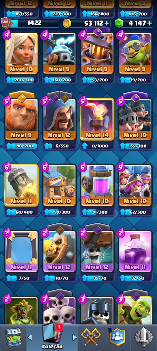 Conta de Clash Royale (PREÇO BAIXO)