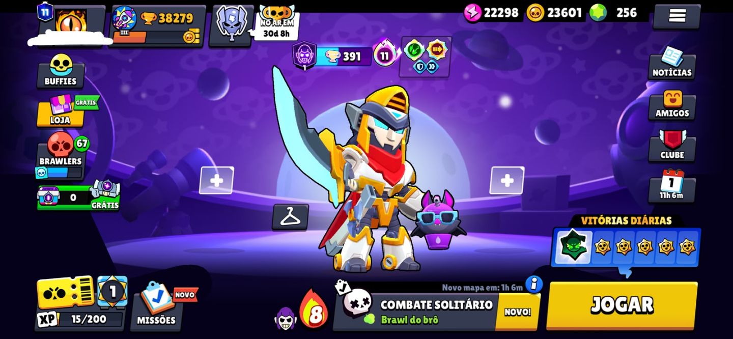 Conta Brawl Stars 2021